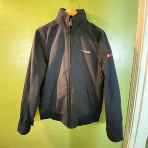 Mens Tommy Hilfiger Navy Waterproof Jacket Size S